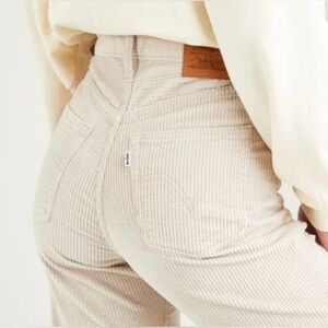 Levi's Light Tan Corduroy Pants